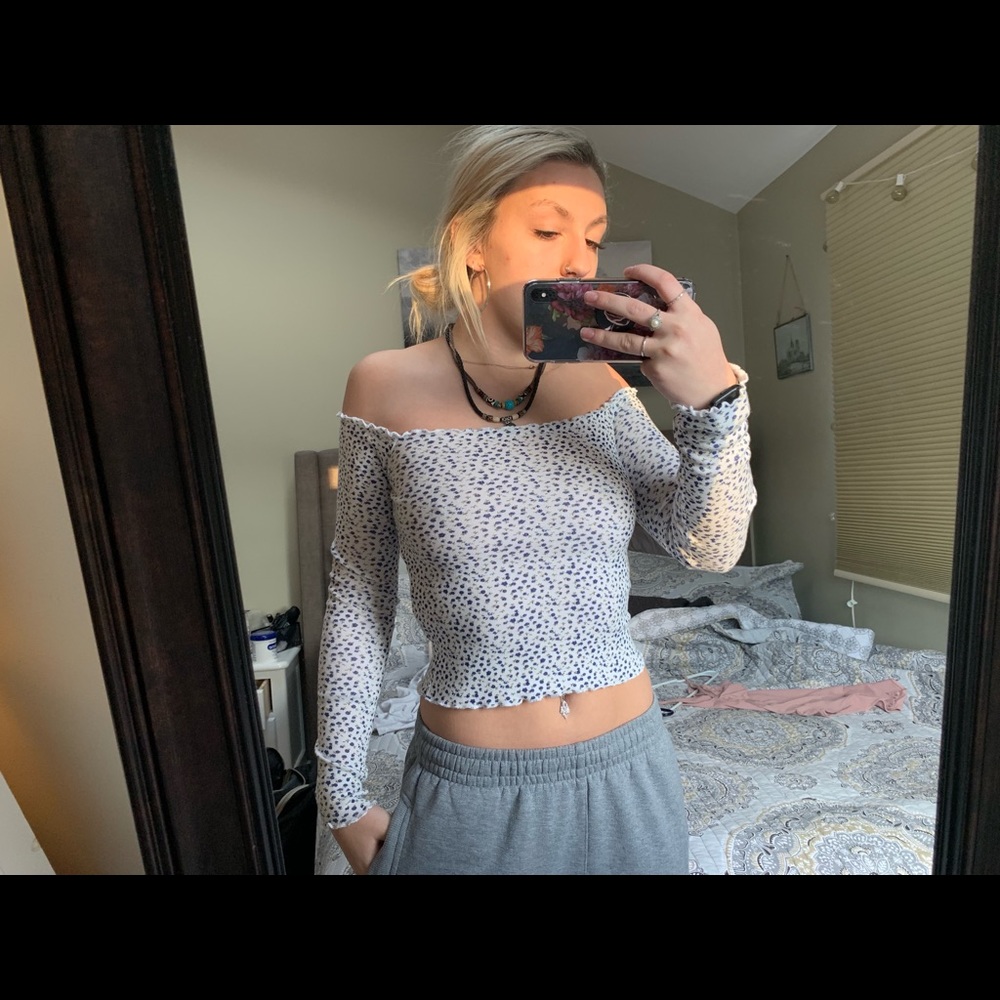 Forever 21 off the shoulder top